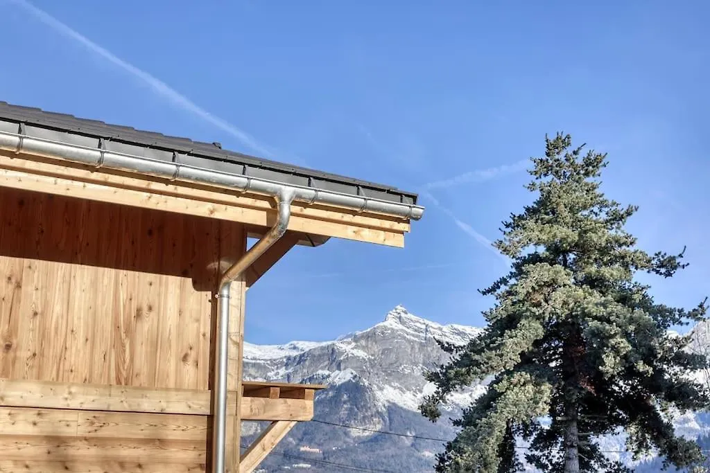 Chalet Louis Situe 25 Km Chamonix سا جيرفي لي با